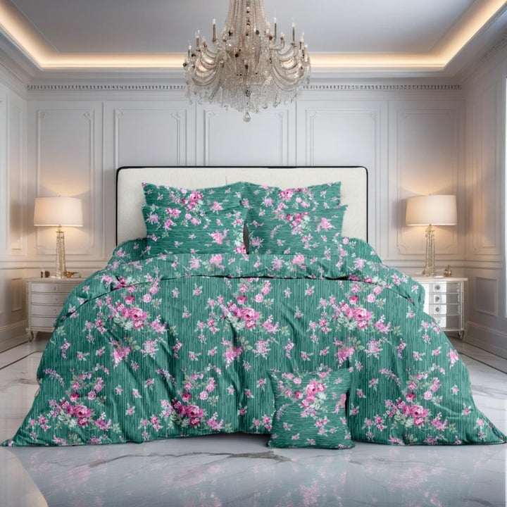 MANDORA Comforter Set- 7 Pcs