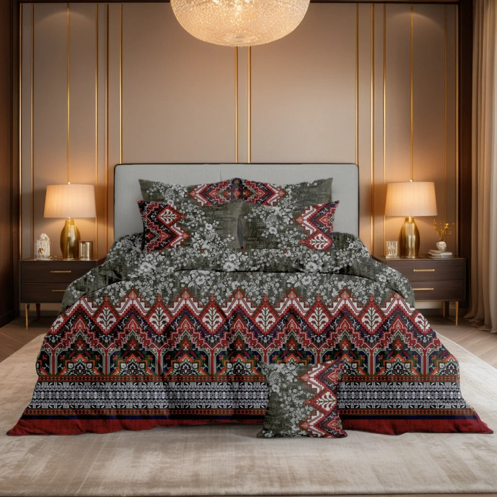 BAWA Comforter Set- 7 Pcs