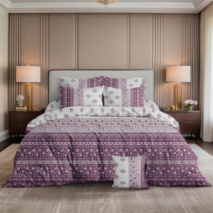 BURJ Winter Comforter Set- 7 Pcs