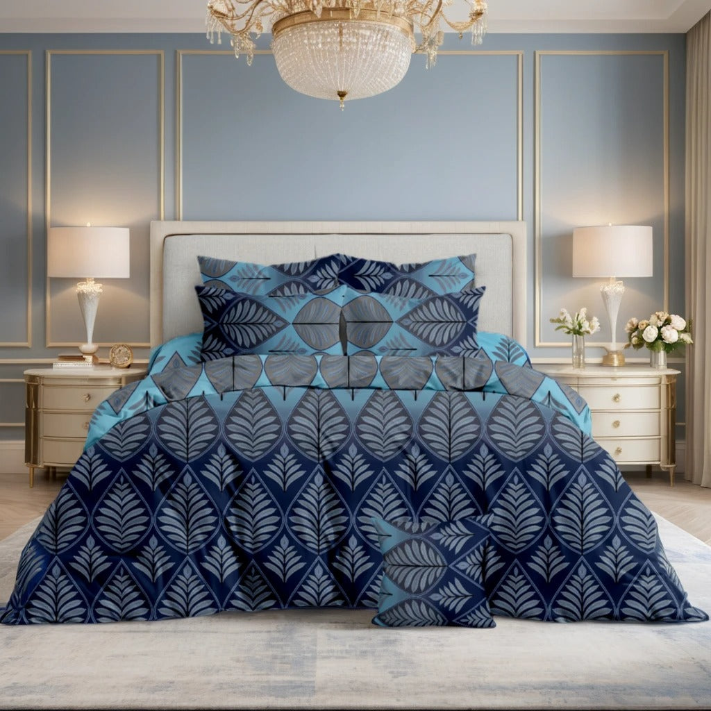 TERNO Comforter Set- 7 Pcs