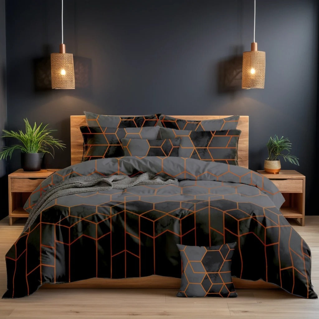 SOLIS DUVET COVERS  SET - 8 PCS (PREMIUM