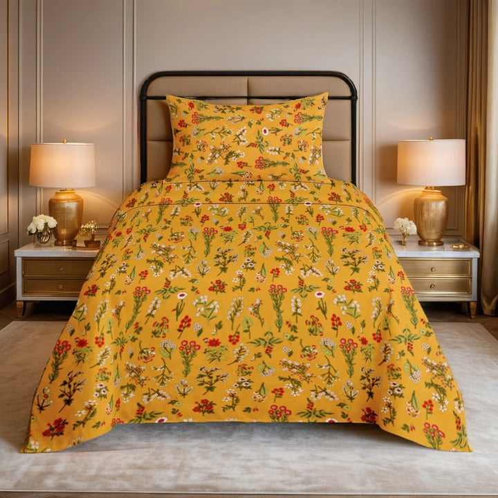 PANSY SINGLE BEDSHEET SET