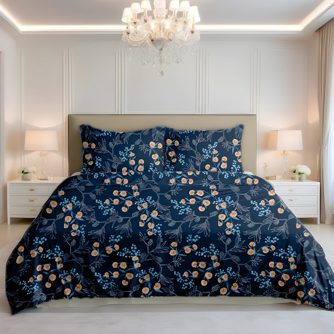 CHINTZ  bedsheet set - 3 pcs