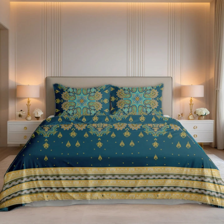 ripon bedsheet set - 3 pcs