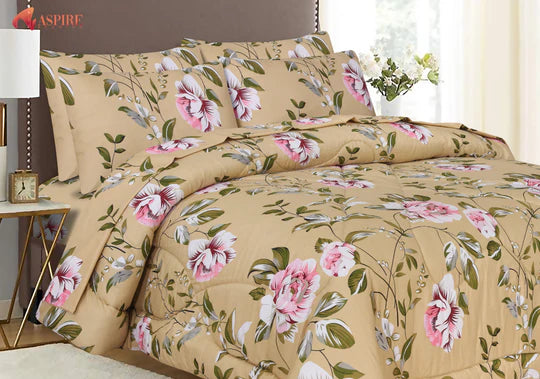 SOPHIA  bedsheet set - 3 pcs