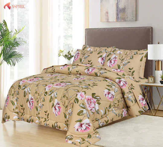 SOPHIA  bedsheet set - 3 pcs