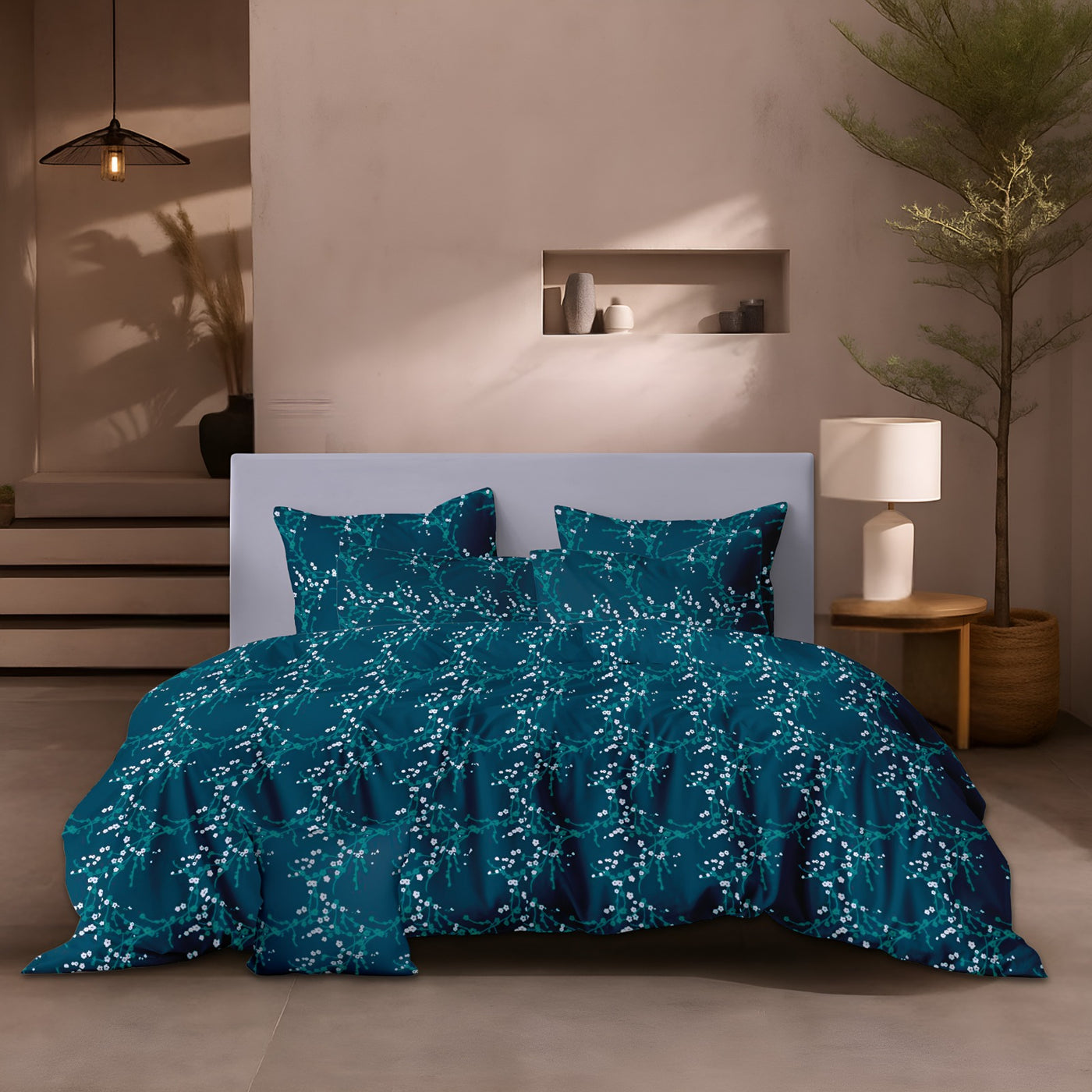 MOCHA summer comforter set- 7 pcs