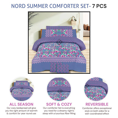 NORD COMFORTER SET- 7 PC