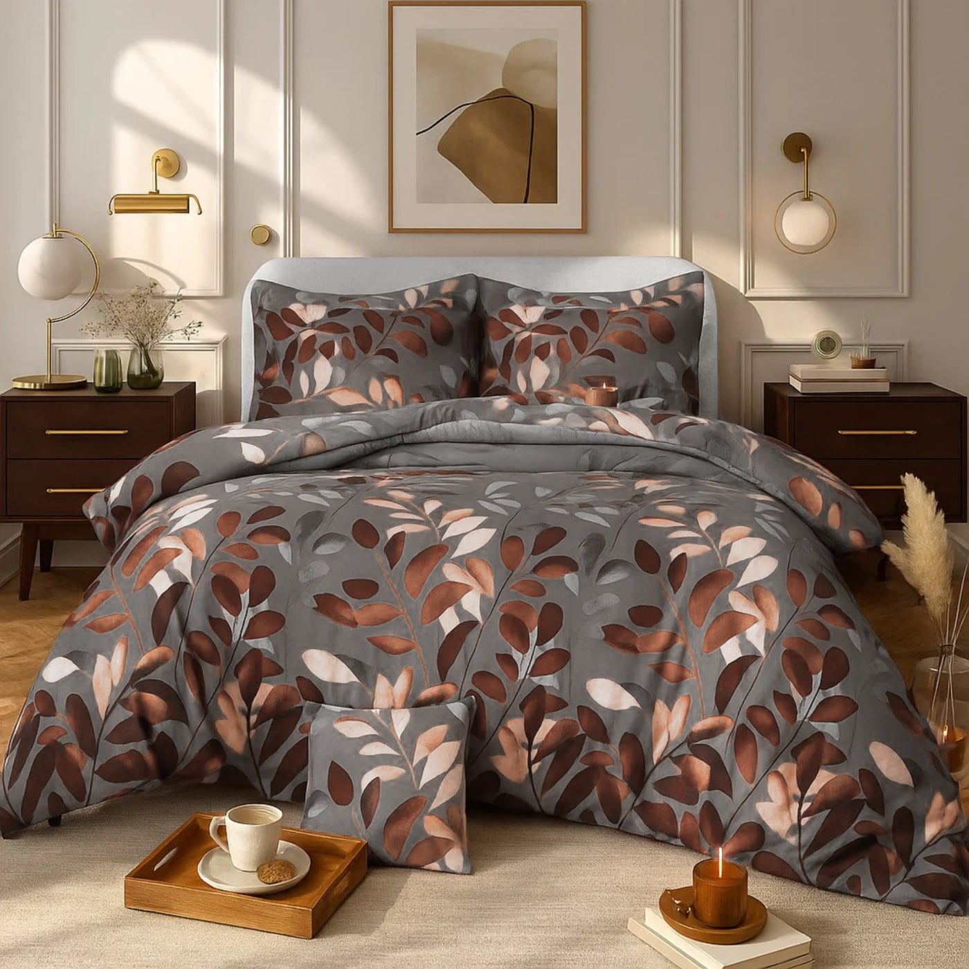 ZURIC Comforter Set- 7 Pcs