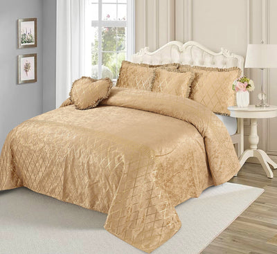 ZILORA  BEDSHEET SET - 5 PCS