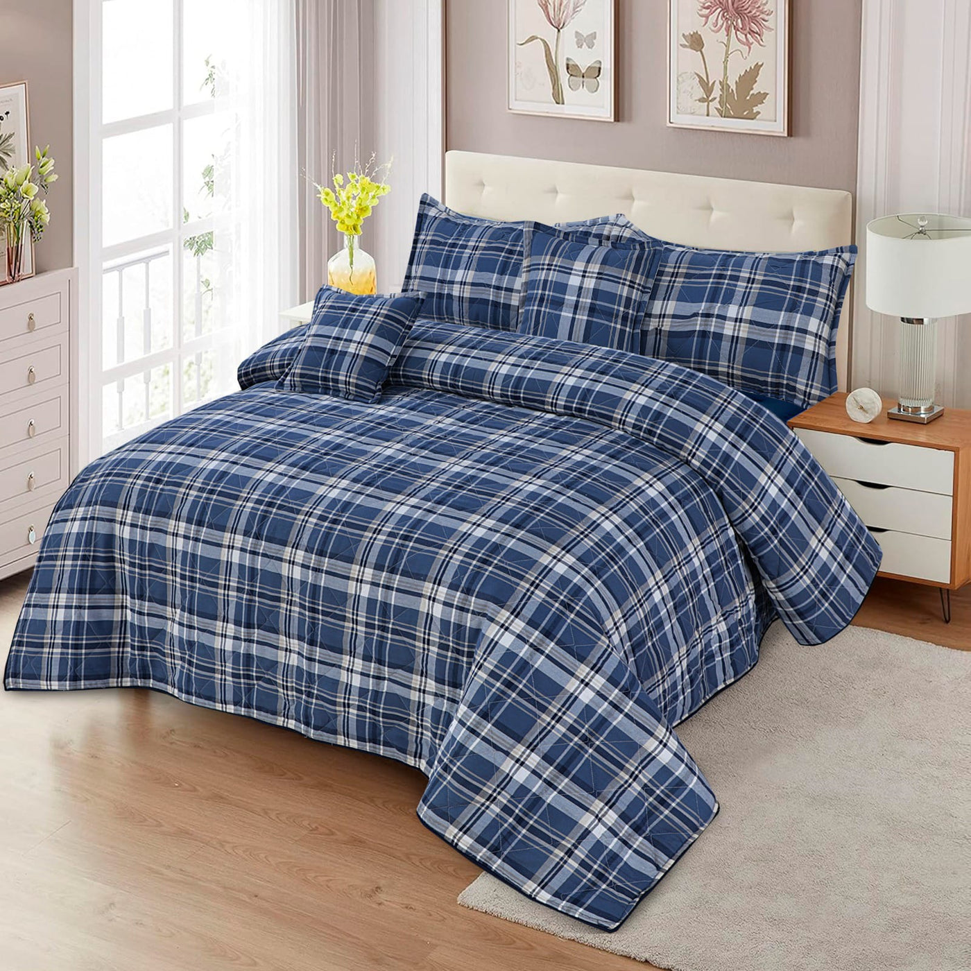 BLOOMIA BEDSHEET SET - 5 PCS