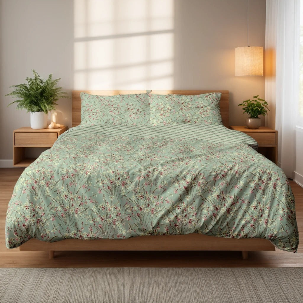 SILQUE bedsheet set - 3 pcs