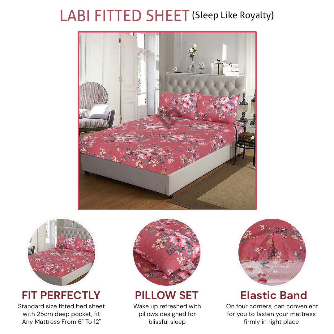 LABI FITTED SHEET - (PREMIUM)