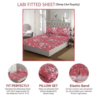 LABI FITTED SHEET - (PREMIUM)