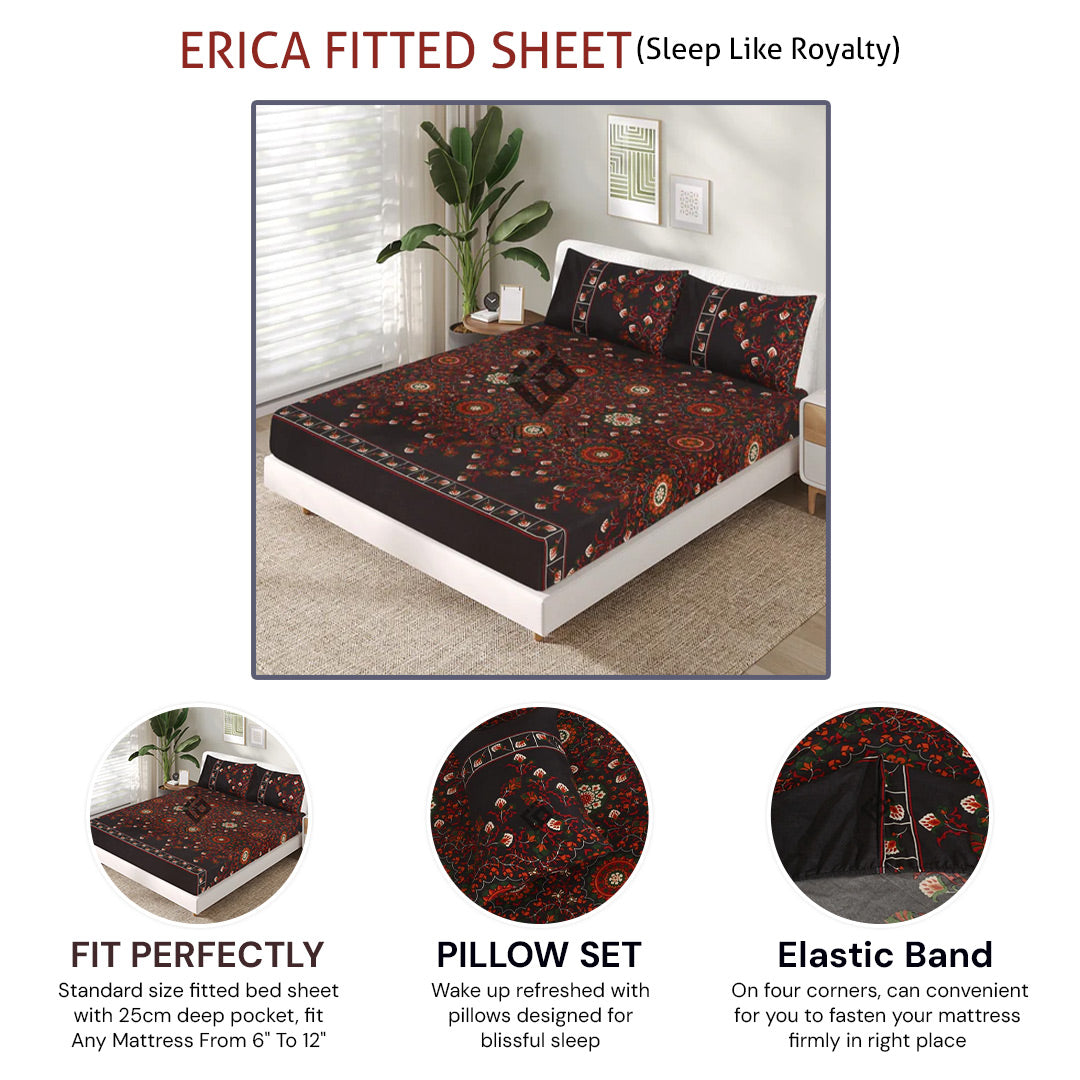 erica fitted sheet - (premium)