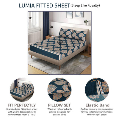 LUMIA FITTED SHEET - (PREMIUM)