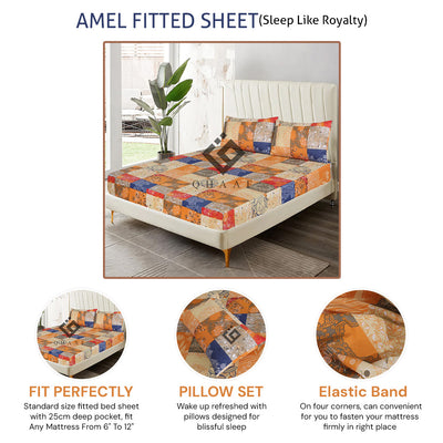 AMEL FITTED SHEET - (PREMIUM)