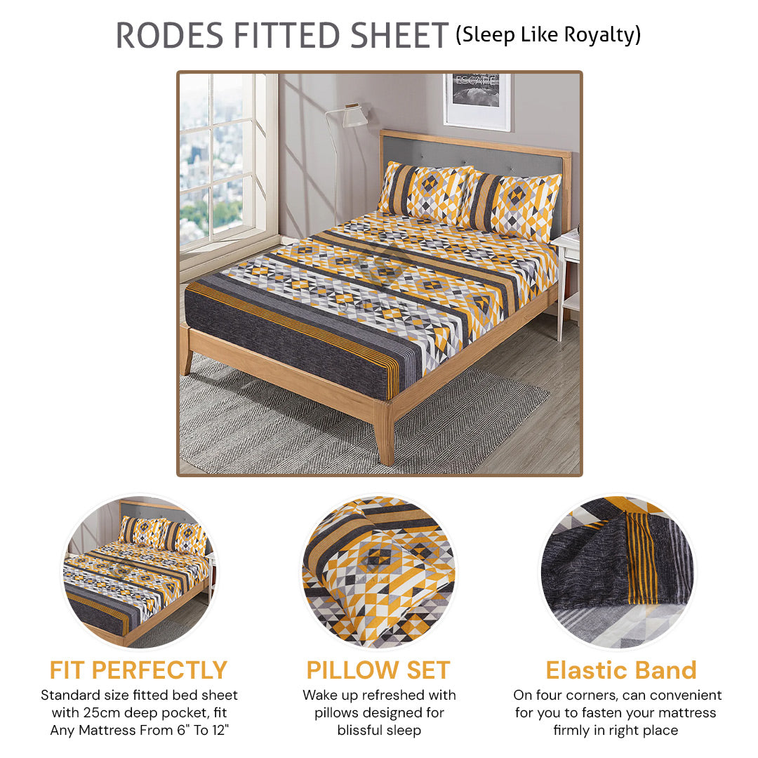 RODES FITTED SHEET - (PREMIUM)