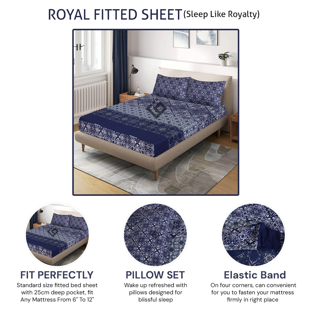 royal fitted sheet - (premium)