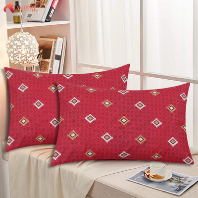 ZOEY PLAIN PILLOW COVERS (PACK OF 2)