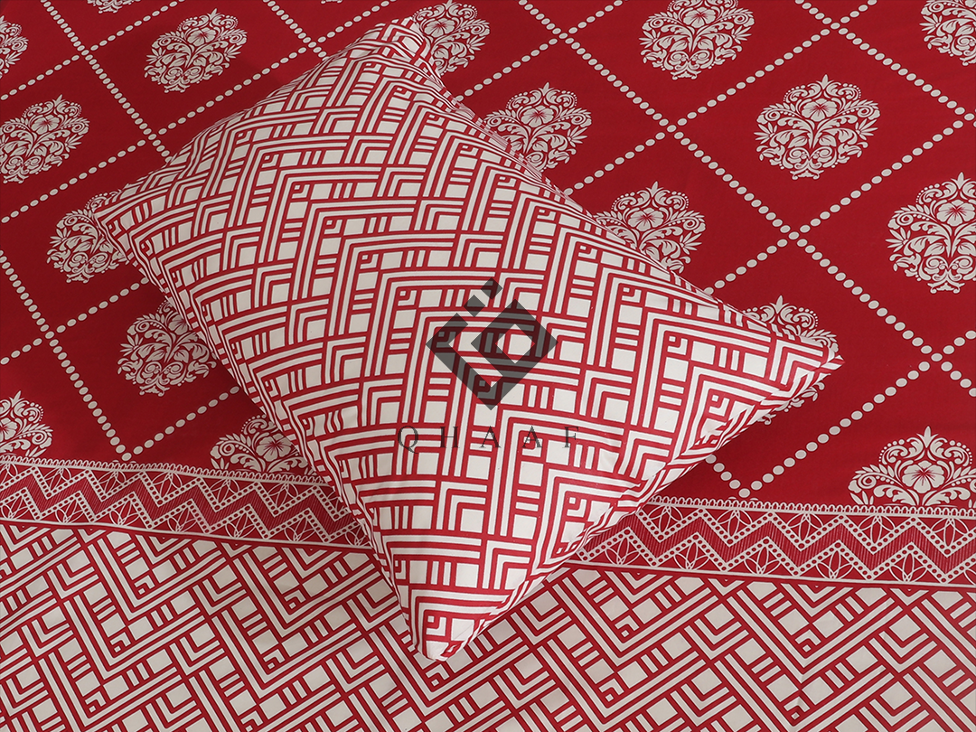 ORNATE FITTED SHEET - (PREMIUM)