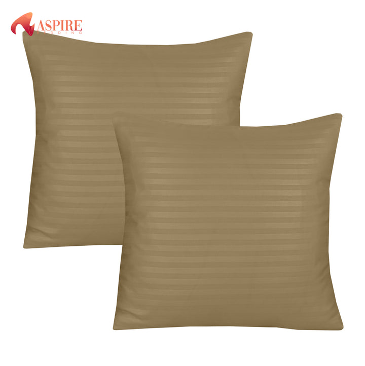 SKIN SATIN STRIPE CUSHION COVER (PACK OF 2)