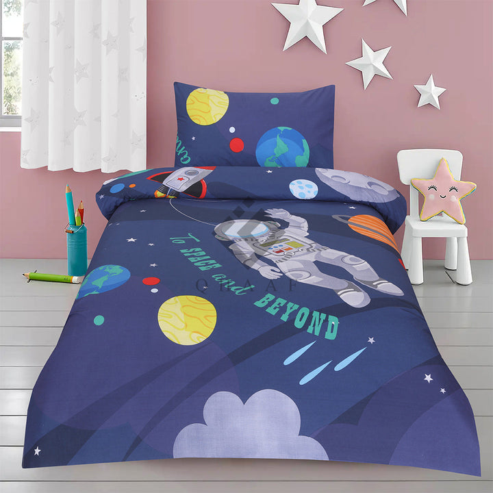 SPACE MAN -KIDS BEDSHEET SET