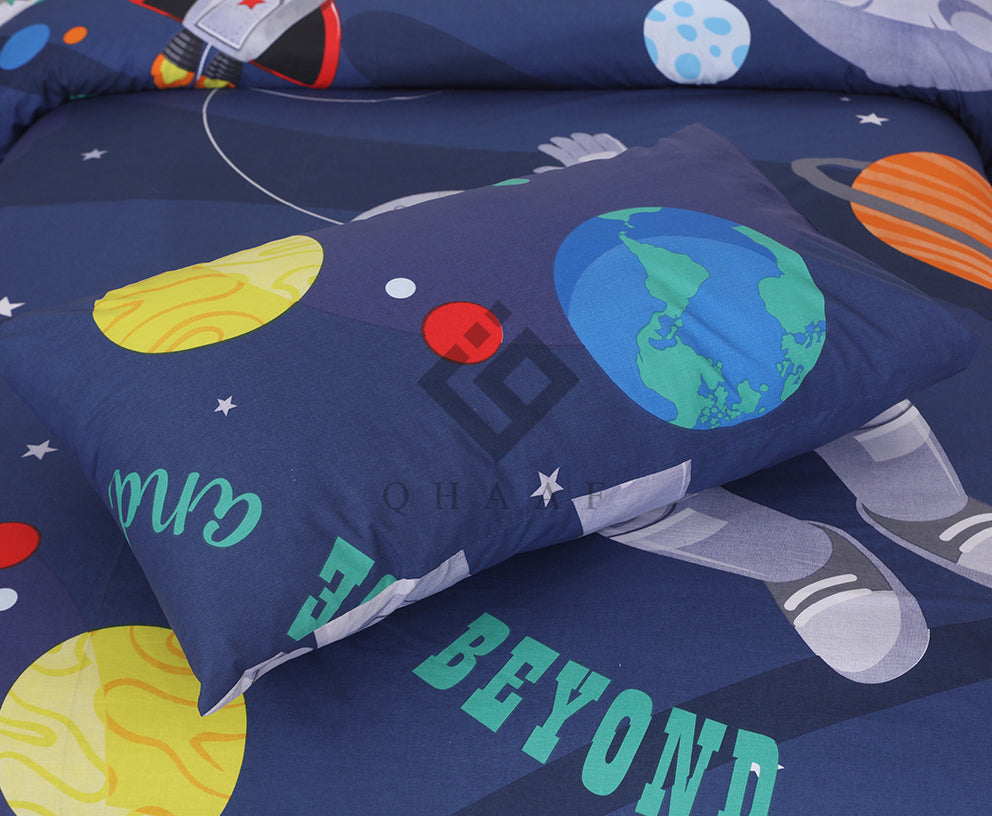SPACE MAN -KIDS BEDSHEET SET