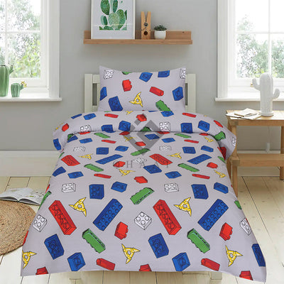 BUILDING BLOCKS -BEDSHEET SET