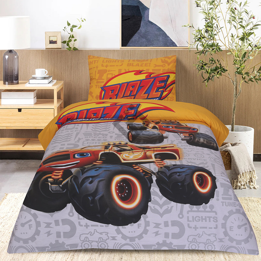 MONSTER TRUCK- Kids BEDSHEET SET