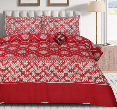 ORNATE BEDSHEET SET - 3 PCS