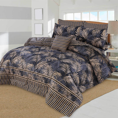 ASHELY COMFORTER SET- 7 PC