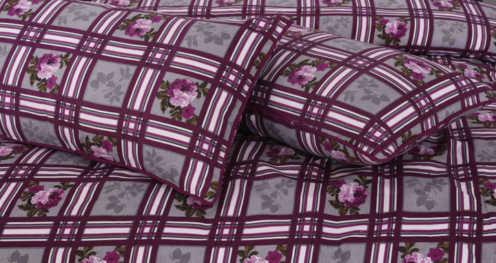 PURPLY BEDSHEET SET - 3 PCS (PREMIUM)