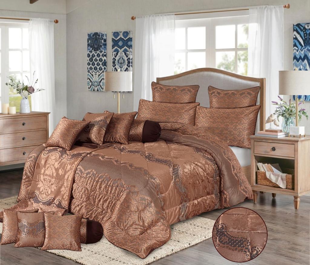 ALBERTA COMFORTER SET - 14 PCS