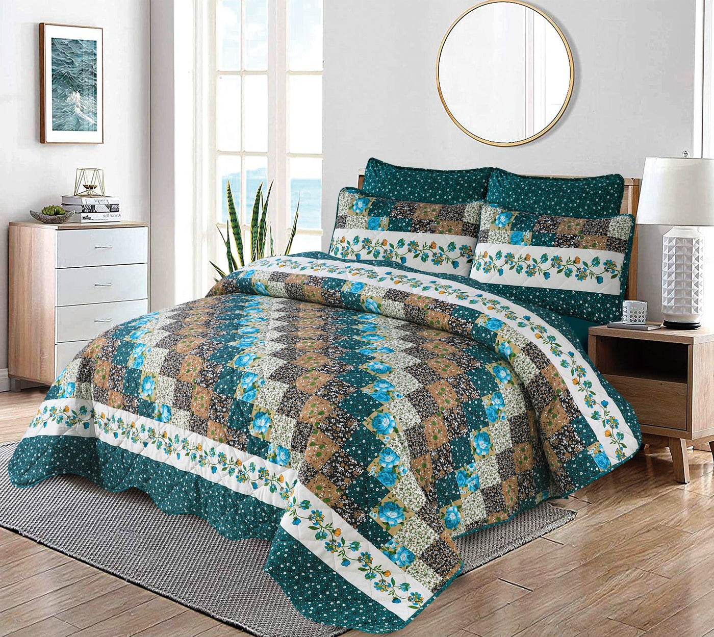 ELARA BEDSPREAD SET - 3 PCS (PREMIUM)