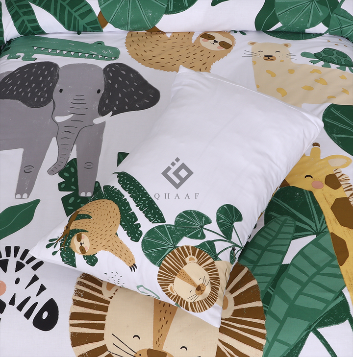 NEW JUNGLE-Kids BEDSHEET SET