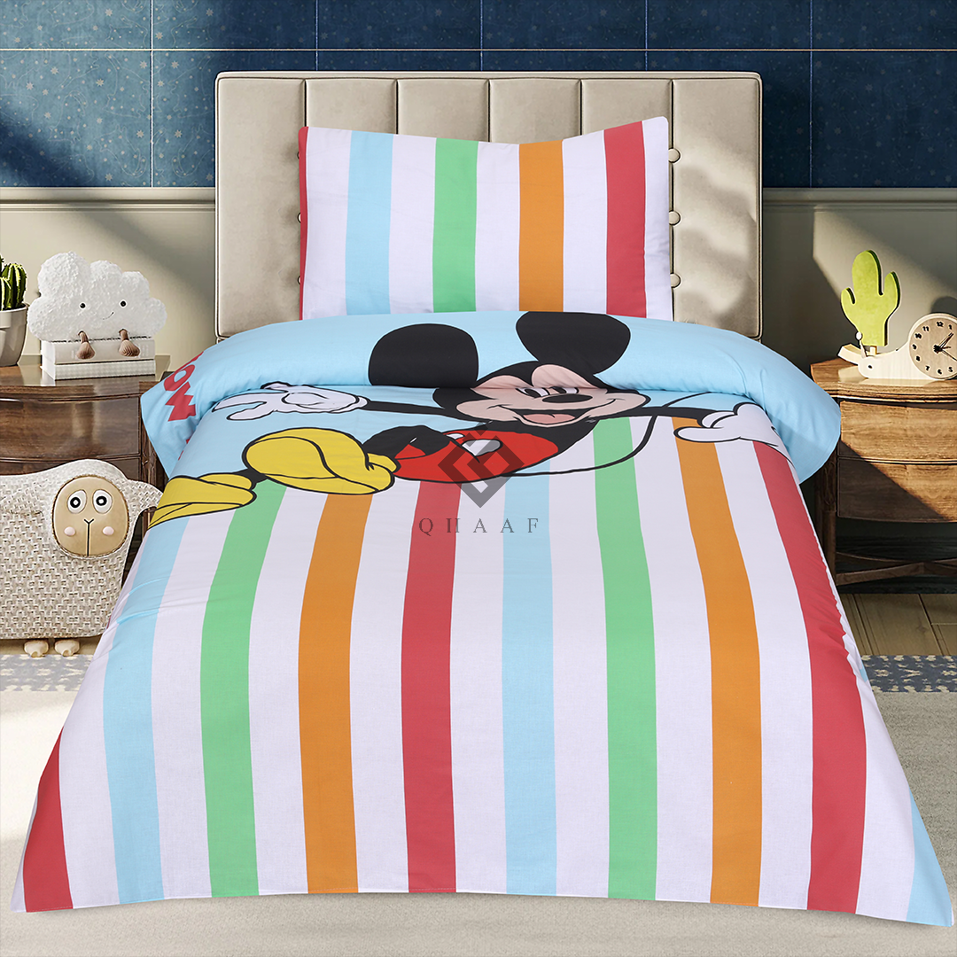 NEW MICKEY MOUSE-BEDSHEET SET