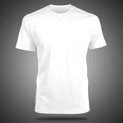 MEN'S PREMIUM ROUND NECK T-SHIRT - WHITE